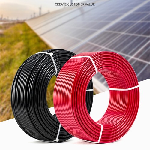 Câble solaire noir rouge - solaire,