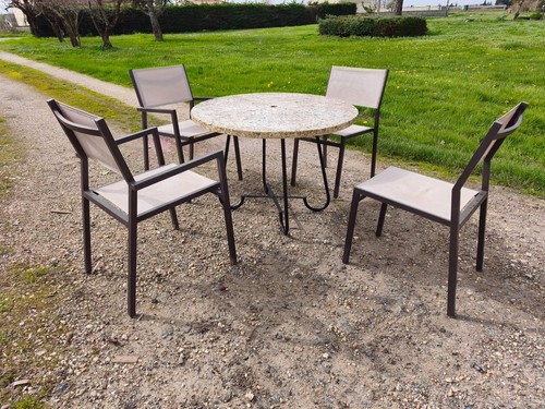Salon jardin pierre - jardin,