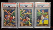 Dragon Ball X One Piece 40th Anniversary Weekly Jump Morinaga Wafer PSA 10