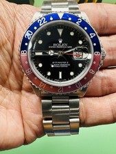 Rolex GMT Master II Pepsi Ref 16710 Men’s Stainless Steel Watch