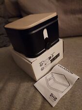 IKEA  LILLASJÖN Galvanized Steel Toilet Paper Holder with Birch Shelf 004.566.41