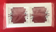 LEGRAND SAGANE Opalis Double plaque Horizontal pour Prise ou Interrupteur  85007