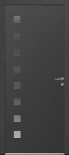 Porte entrée aluminium 60 - d'entrée,