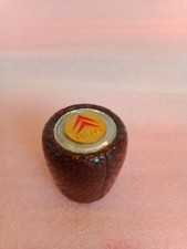 new vintage nos gear knob for Citroen Ami 2cv etc genuine brown leather