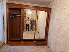 meuble salle a manger merisier