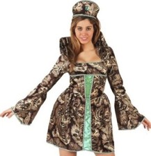 Déguisement Femme MARQUISE Gothique M/L 40/42 Adulte Médiéval NEUF Pas cher