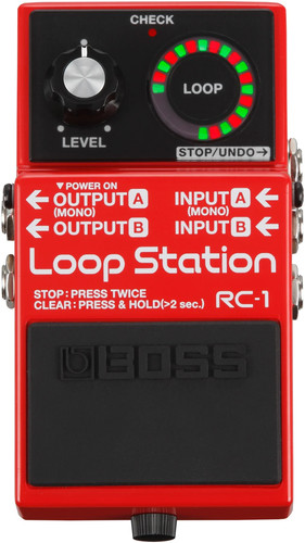 Boss loop station pedal - rc-1,