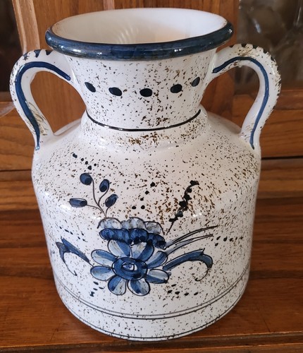 Vase avec anses faience - vase,