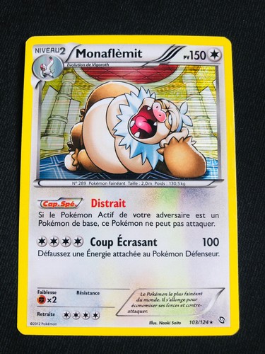 Carte pokemon monaflemit - carte,