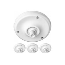 4x baldaquin en porcelaine