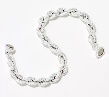 UltraFine Robe Chain Textured Bracelet, Small