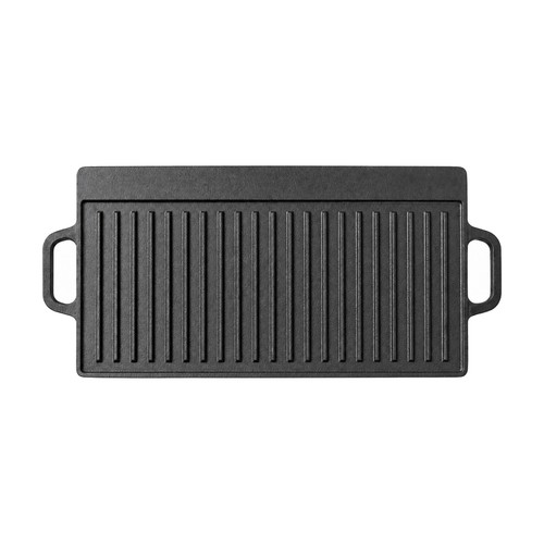 Poêle griller réversible - poêle,