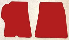 Tapis de Sol Voiture pour Ferrari California Rouge Rosso 2008-2013 Velours 2tlg