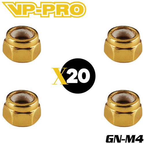 Pro gold m4 locknuts - gn-m4,