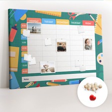 Tableau en liège Pour les notes 140x100 Plan de cours