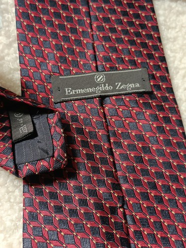 Cravate ermenegildo zegna soie - cravate,