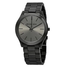 Michael Kors Original MK8507 Women's Oversized Slim Runway Black Watch 44mm