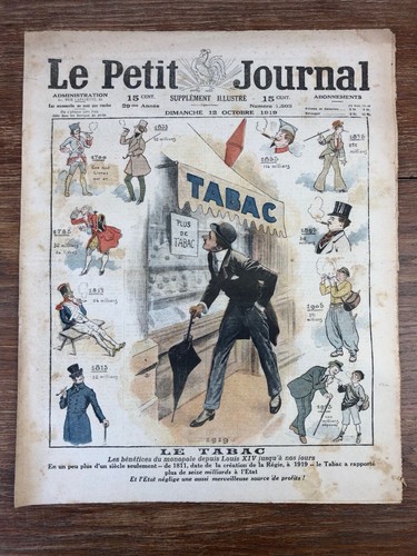 Petit journal année 1919 - petit,