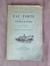EAU-FORTE, pointe sèche