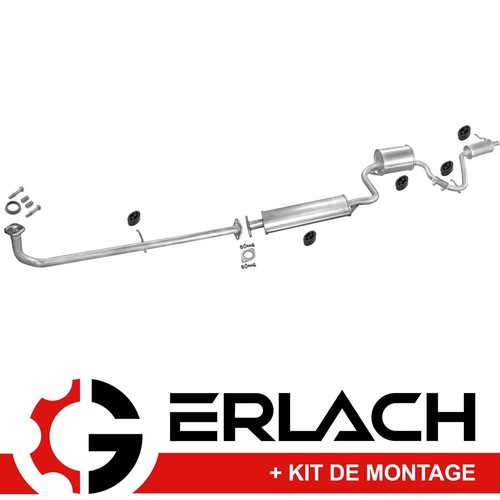 Echappement silencieux pour