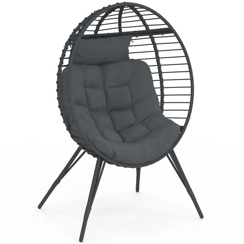 Fauteuil oeuf sur pied - , ajouré