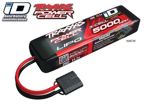 Lipo 5000mah 25c id - 3s,