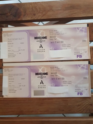 Billets concert indochine - concert,