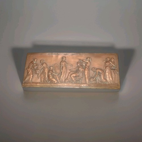 Ancienne plaque bronze - ancienne, en