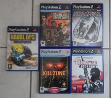 Lot de 5 jeux PLAYSTATION 2 + 2 manettes SIXAXIS (Impeccables)