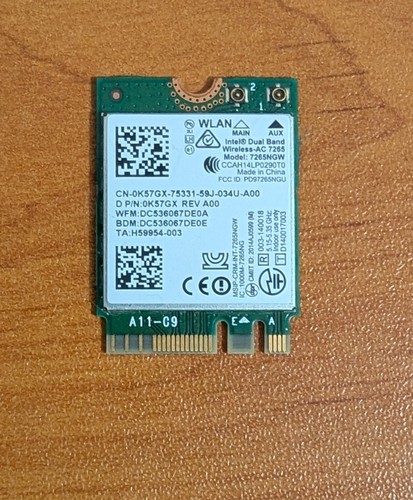 Carte wifi intel - wifi, dual