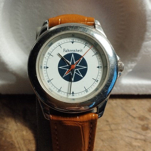 Montre fahrenheit homme quartz - montre,
