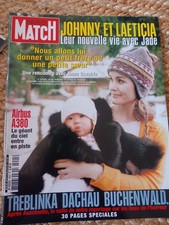 Johnny  Hallyday. Paris Match.no 2905.  6pages