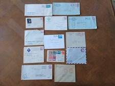  13 Lettres Commerciales Belgique dont Croix Rouge Joséphine 1953/65 B/TB