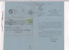 OLD PAPER 24 JUNE 1949 COMMERCIAL COURT BANKRUPTCY STE FONCIERE DU NORD