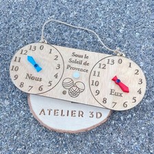 Compteur de points Pétanque