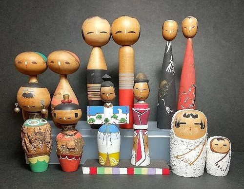 Rare poupées japonaises