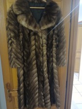 Manteau Long Fourrure Queue De