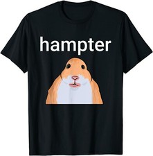 NEW LIMITED Hampter Funny Hamster Meme Premium Gift Idea Tee T-Shirt Size S-3XL