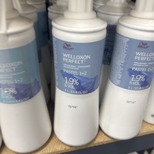 Wella Welloxon Perfect Creme Developer Pastel 1+2 1.9% 6 Vol 33.8oz?