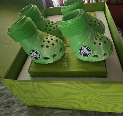 Crocs bark green - , boots