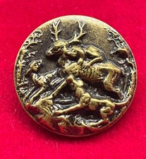 antique button of Venerie crew JOUGLA de POULAN 1850 - 1863