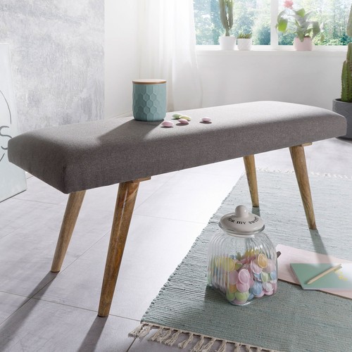 Finebuy banc tissu 117 cm - en,