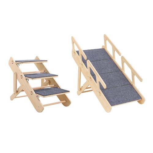 Escalier bois pour animaux - en,