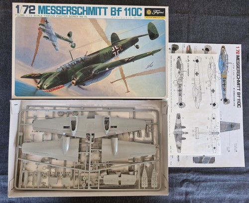 Messerschmitt 110c fujimi - bf,