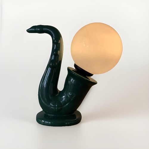 Lampe kitsch céramique - lampe,
