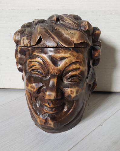 Ancien pot boite tabac - ancien,