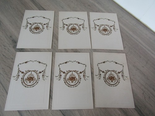 Ancienne carte menu - ancienne, à