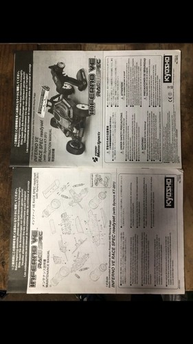 Manual kyosho inferno - kyosho,