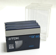 LOT 3 K7 MINI DV TDK DVM 60