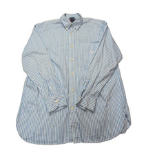 Chemise CHAPS bleue à rayures